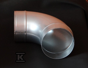 Kolano 90/125 ocynk