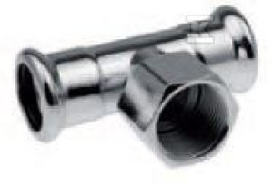 Trójnik GW Steel Sprinkler - 22 Rp1/2"