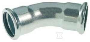 Kolano 45° Steel Sprinkler - 108