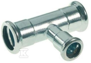 Trójnik redukcyjny Steel Sprinkler - 28/22/28