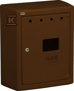 Корпус лічильника газу G56/P BAARD коричневий закритий