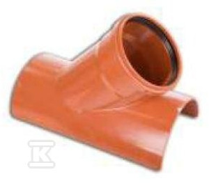 Siodło / przyłącze siodłowe PVC 315x160/45, do kan.zewnętrznej, do klejenia