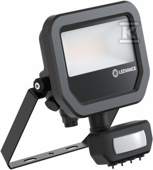 Naświetlacz Floodlight 10 SN P 8W 1K2LM 830 PS SY100 BK Naświetlacz z elastycznym czujnikiem ruchu i światła dziennego, do 1200 lm