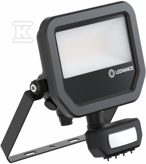 Прожектор Floodlight 20 SN P 17W 2K4LM 830 PSSY100 BK Прожектор з гнучким датчиком руху та денного світла, до 2400 lm
