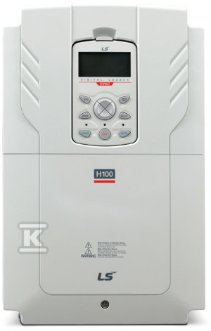 Falownik LSIS serii H100 (HVAC). Zasilanie 3x400V AC, wyjście 3x400V AC. LSLV0450H100-4, 45kW