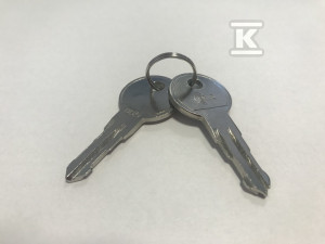 Kluczyk metalowy do zamka patentowego nr 005 hydrantu wewnętrznego (kpl.=2szt.)