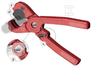 Obcinak do rur z tworzywa sztucznego max 22m IRONSIDE