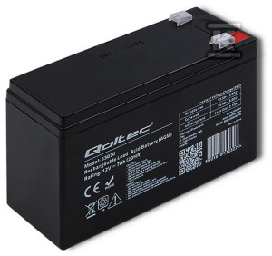 Akumulator AGM/12V/7Ah/max. 105A QOLTEC