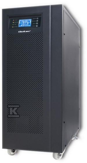 Zasilacz awaryjny UPS/On-line/Pure Sine Wave/10kVA/8kW/LCD/USB QOLTEC