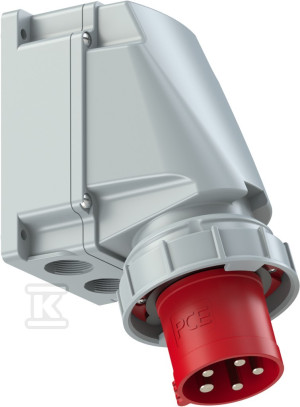 Wtyczka odbiornikowa (stała) 63A 3P+Z+N 400V IP67