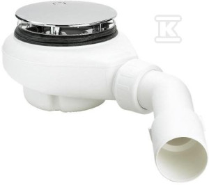 Сифон Tempoplex 115x40 / 50 пластик / хромований, арт. № 6961PL
