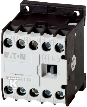 Мініатюрний контактор, 5,5 кВт/400В, керування 230VAC DILEM12-01-EA(230V50HZ,240V60HZ)