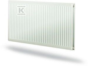 Grzejnik PURMO H20 600x600, moc grzewcza: 651W (75/65/20°C), grzejnik stalowy płytowy higieniczny z podłączeniem bocznym, bez osłon i grilla, Purmo