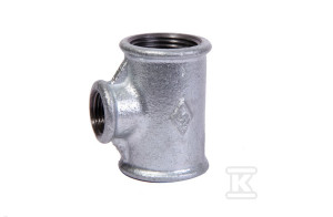 Trójnik redukcyjny nakrętny 5/4X3/4X5/4" ocynk B1, NR25, NR 130R OPAL