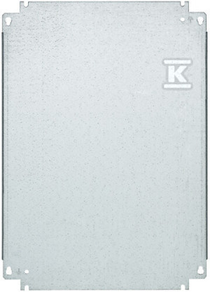 Płyta montażowa metalowa, 393x930 mm
