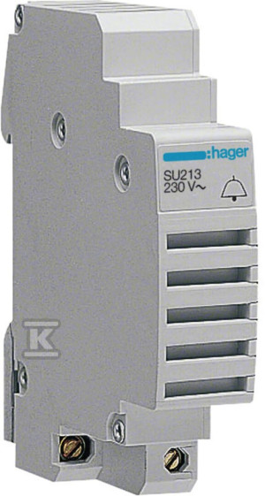 Dzwonek modułowy 230VAC 0, 03A 85dBA