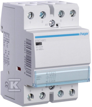 Stycznik 230VAC 4NC 40A AC-7a/b