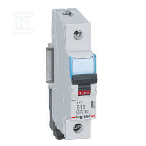 Wyłącznik nadprądowy S 301 1P B 16A 6000A TX3