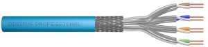 Kabel S/FTP kat. 6A 500m (szpula) LS0H drut niebieski CPR: Eca