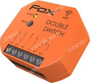 Реле Wi-Fi 2 канали 230V DOUBLE SWITCH FOX