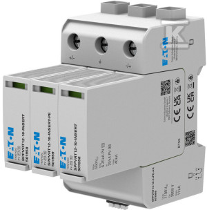Ogranicznik przepięć do fotowoltaiki TYP 1+2 1000VDC SPPVRT12-10-2+PE