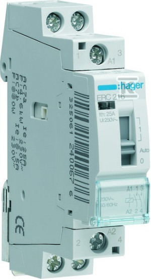 Przekaźnik instalacyjny 2NO 16A 230V AC