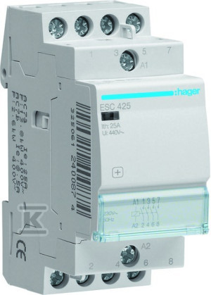 Stycznik 4NO 25A 230V AC