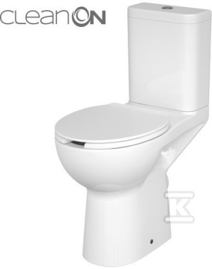 Kompakt 579 Etiuda dla osób niepełnosprawnych CleanOn 3/6 l, odpływ poziomy, bez deski