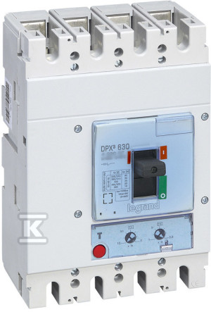 Wyłącznik DPX3 630 TM 4P 630A 36kA
