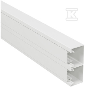 Кабель-канал KIO45 130X50 білий з ПВХ, довжина 2 м