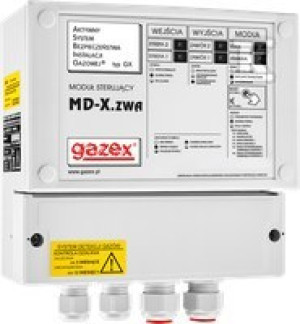 Модуль керування клапанами MAG, MD живлення 12/24V, керування віддаленими клапанами (2 виходи, 2 входи + 2 входи контролю закриття клапанів)