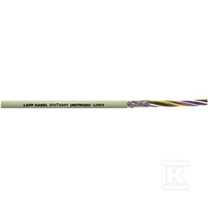 Przewód sterowniczy/transmisji danych ekranowany UNITRONIC LiYCY 3x0,25