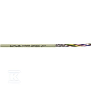 Екранований контрольний кабель UNITRONIC LiYCY (TP) 4x2x0,75