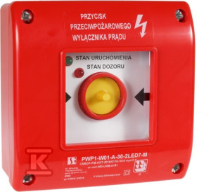 Кнопка запуску ручна PWP1 2LED стандарт PWP1-W01-A-01-2LED7.
