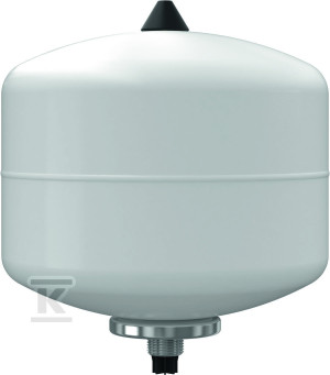 Naczynie wzbiorcze przeponowe REFIX DD-8, 8L, 10 bar / 70 st., przyłącze gwintowane G3/4", k.biały, do c.w.u, wiszące, z niewymienną membraną, z