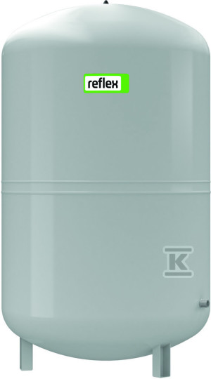 Naczynie wzbiorcze przeponowe REFLEX N-400, 400L, 6 bar / 70 st., przyłącze gwintowane GZ R1", k.szary, do instalacji grzewczych i chłodniczych,