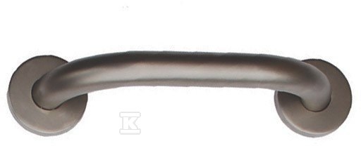Poręcz prosta Ergoplus, 600 mm, Inox, wykończenie powierzchni satyna