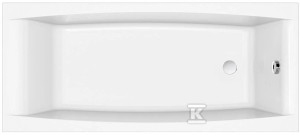 Wanna prostokątna Virgo 180x80