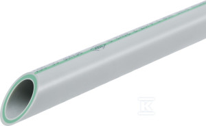 Труба Onnline FASER зі скловолокнистим армуванням SDR7.4 - PN16 FI 50mmx6,9mm відрізок 4m