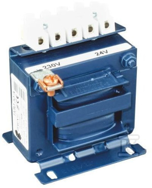 Transformator jednofazowy TMM 160VA 230/24V IP00 separacyjny lub bezpieczeństwa z karkasem dwukomorowym