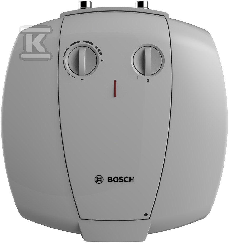 Електричний накопичувальний водонагрівач BOSCH TRONIC TR2000T 15 T, об'ємом 15л, під мийку