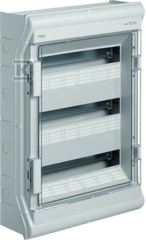 Rozdzielnica natynkowaVectorII IP65 54 modułowa