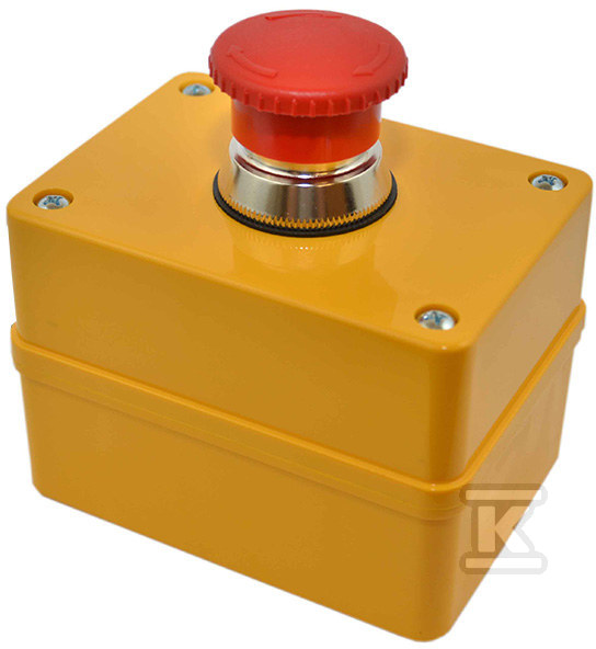 Kaseta KP1-S3 żółta z przyciskiem NEF30-DR/PcXY W0-KASETA KP1-S3