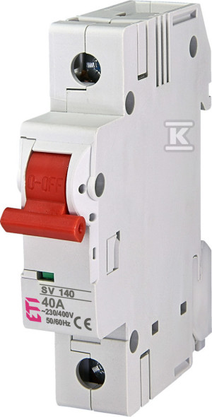 Rozłącznik izolacyjny 40A SV 140