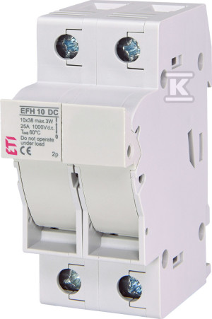 База для запобіжників EFH 10 DC 2p