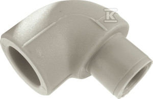 Кутник з'єднувальний 90° PP-R - 16
