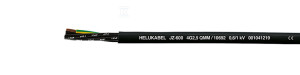 Przewód PVC sterowniczo-zasilający JZ-600 5G0,75 mm2 czarny, żyły czarne numerowane wg DIN VDE 0293-334