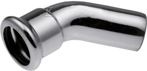 Kolano nyplowe 45° Steel - 66.7