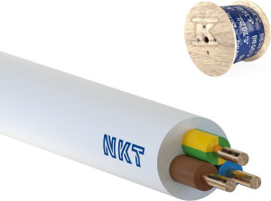 Przewód instalacyjny YDY żo 750V 3x1,5 instal plus NKT bęben