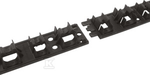 Listwa do mocowania rur o12-17 - 23 mm x 1 m (5 x 0.2 m)